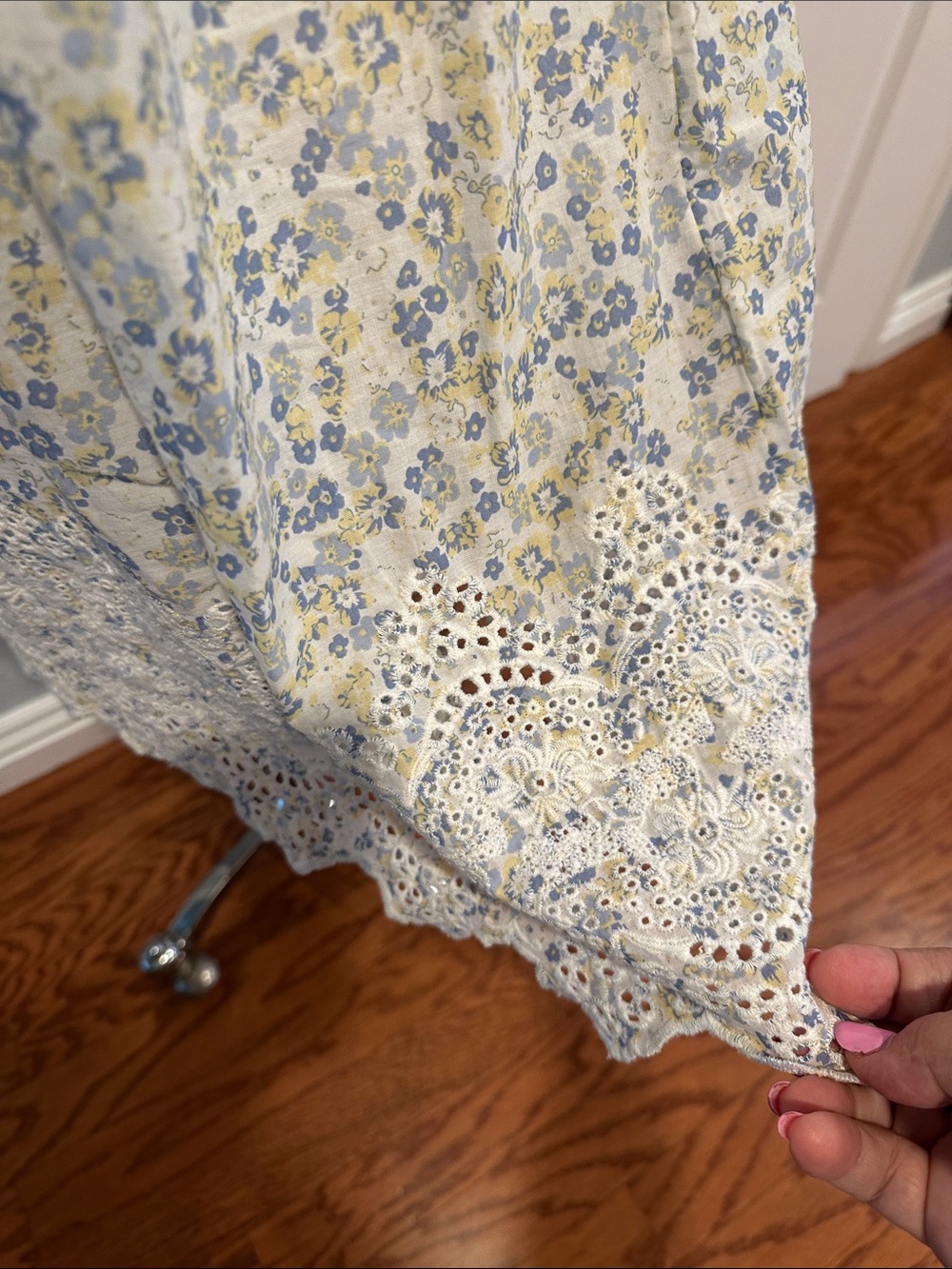 Joie Sleep Sz Small Spaghetti-Strap Floral PJ Dress • NWT! - Picture 4 of 11